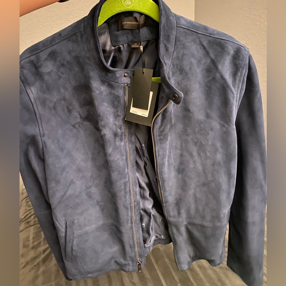 John Varvatos Suede Jacket